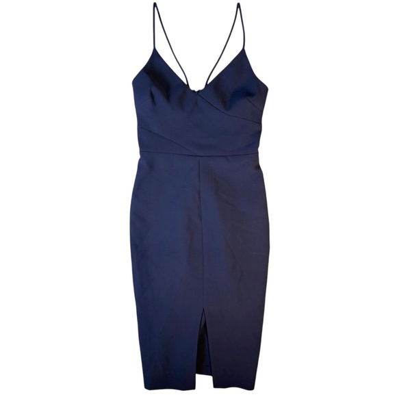 Likely Dresses & Skirts - Likely Brooklyn Navy Blue Below-The-Knee Cami Dress Women's Size 6